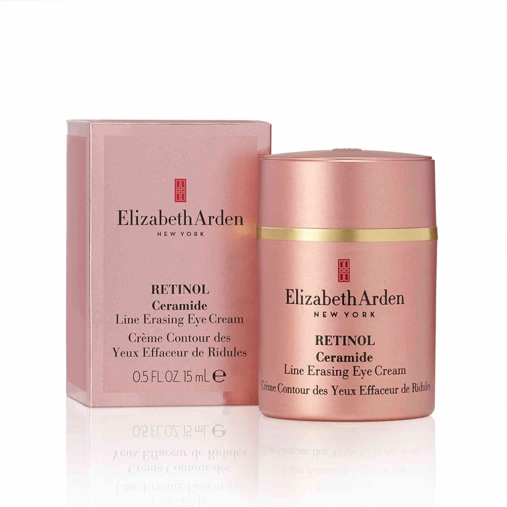 NIB RETINOL CERAMIDE LINE ERASING EYE CREAM BY ELIZABETH ARDEN - Picture 2 of 8